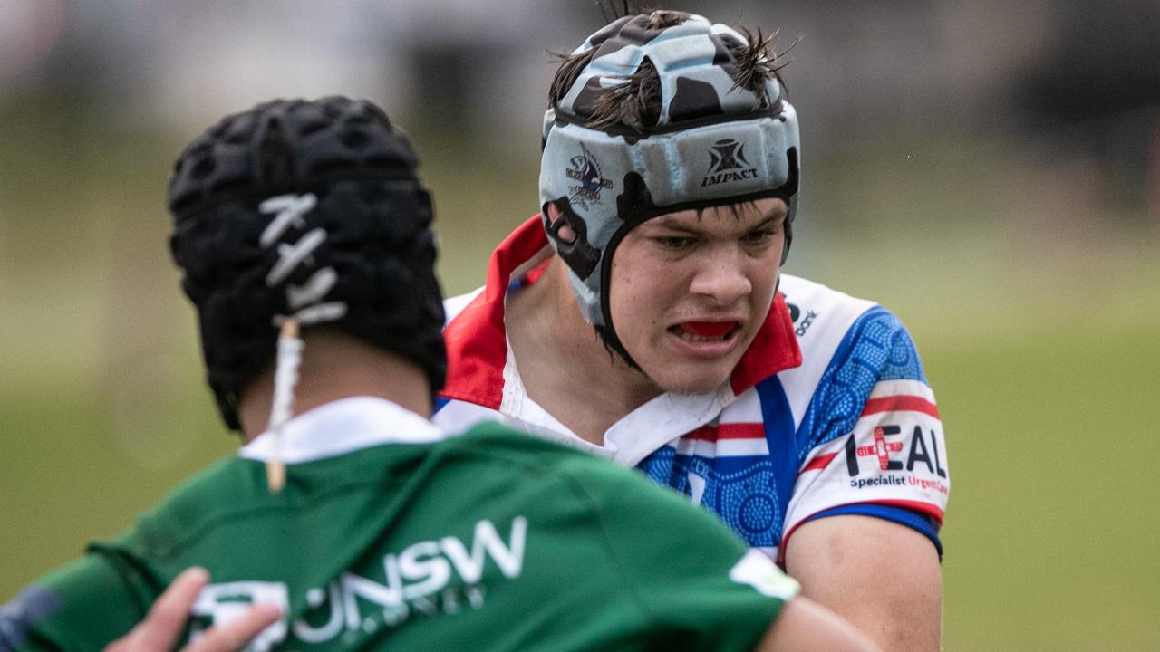Hunter’s Darcy Lawson and Randwick’s Hamish Punch