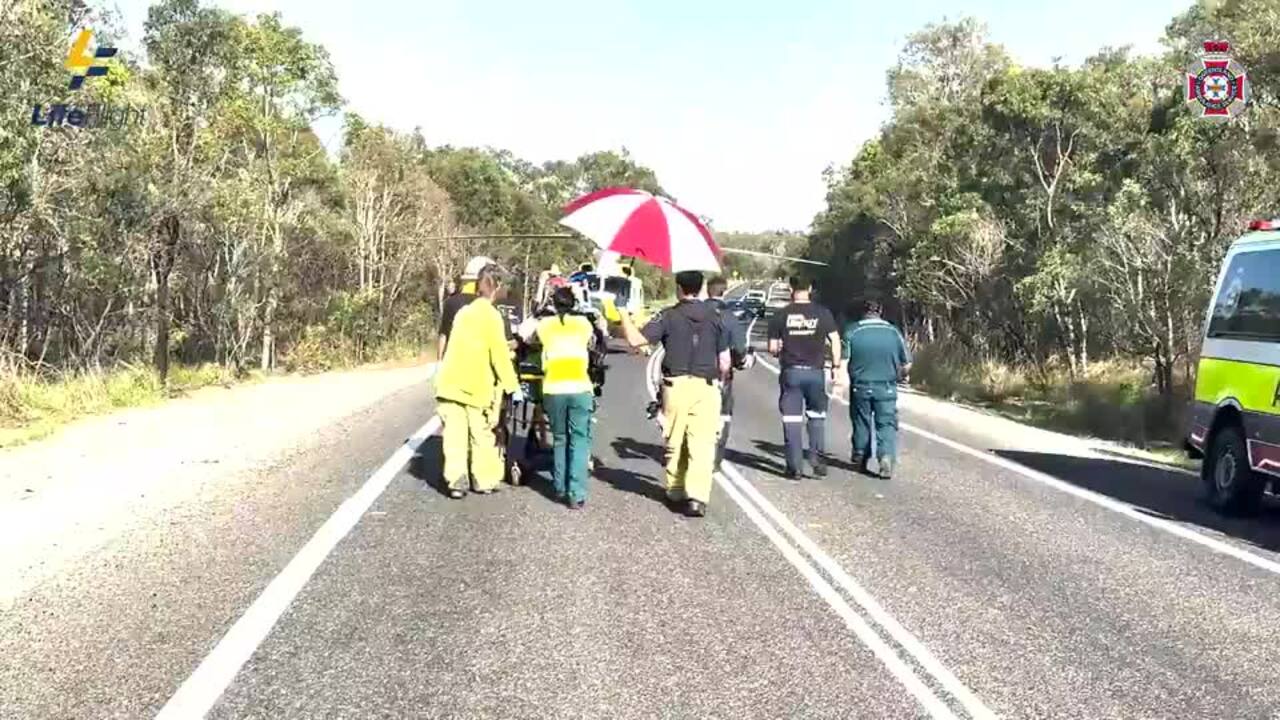 Bundaberg Lifeflight footage