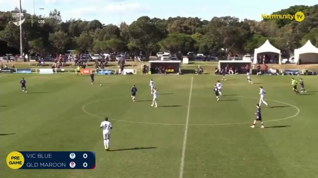 Replay: Victoria Blue v Queensland (16A) - Football Australia Boys National Youth Championships Day 3