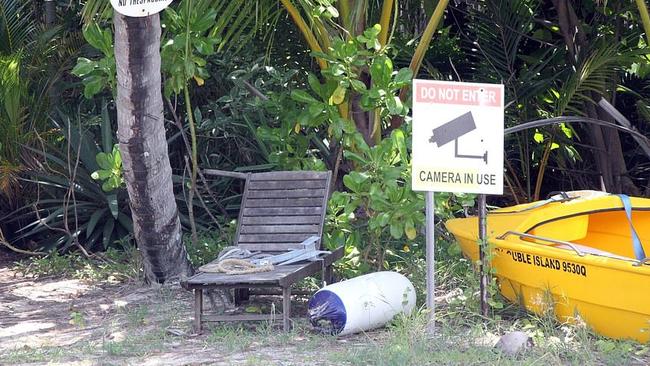 Some of the mess at Double Island that has not operated for about 10 years. Picture: Supplied