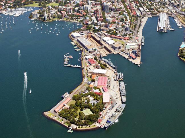 Garden Island, Fleet Base East, Sydney.