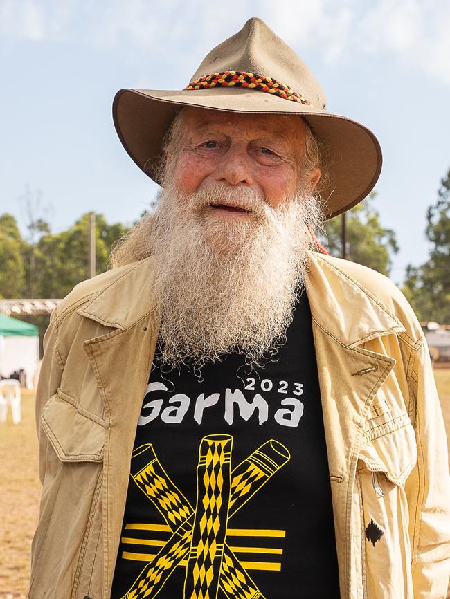 Actor Jack Thompson, pictured at Garma Festival on Sunday August 6. Picture: Pema Tamang Pakhrin