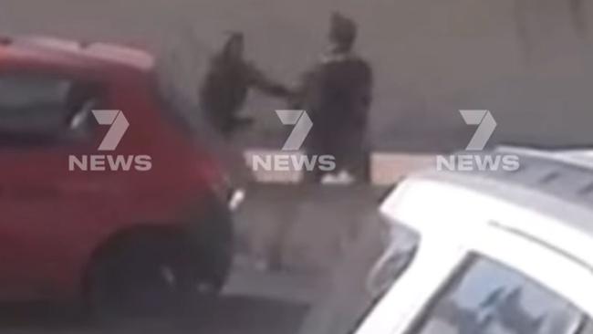 A pizza delivery driver has turned the tables on a violent gang of thieves in Port Augusta. Picture: 7NEWS