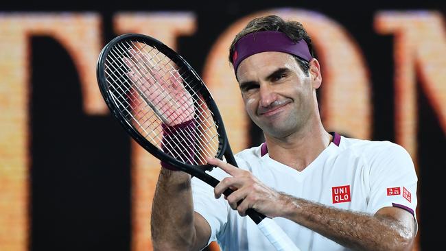 Roger Federer hates ice baths. Picture: William West/AFP