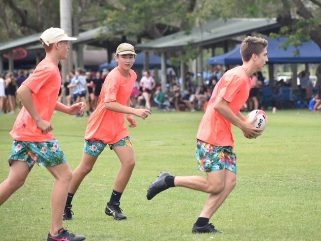 Action from the Red Rooster Junior Touch Carnival at Cyril Connell Fields, Rockhampton, on November 5, 2022.