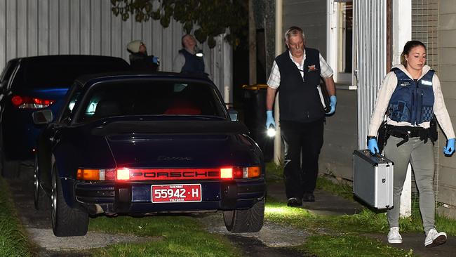 Police were concerned by the cache of weapons. Picture: Ellen Smith