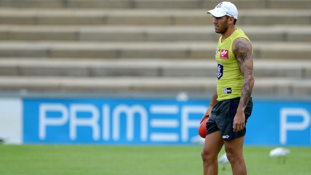 Harley Bennell has suffered yet another calf injury. Picture: Daniel Wilkins