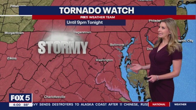 FOX 5 s tornado watch team coverage The Australian