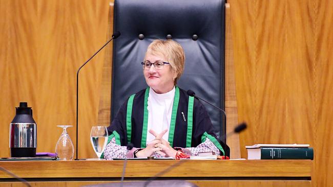 Former speaker Kezia Purick will no longer be called to give evidence in the Peter Bravos trial. Picture: Justin Kennedy