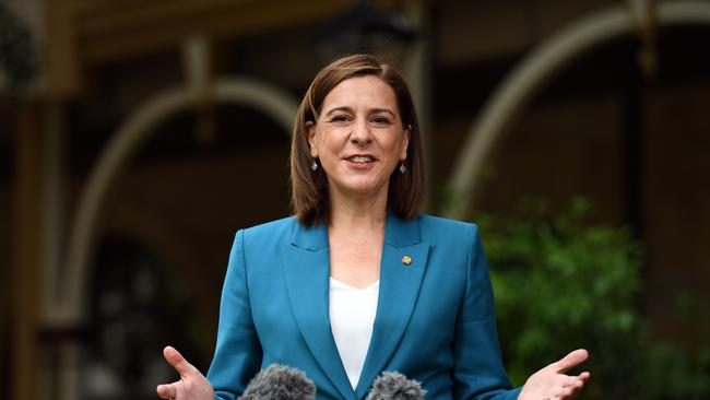 Queensland Opposition Leader Deb Frecklington Queensland Opposition Leader Deb Frecklington questions Annastacia Palaszczuk’s backflip on border plan (AAP Image/Dan Peled)