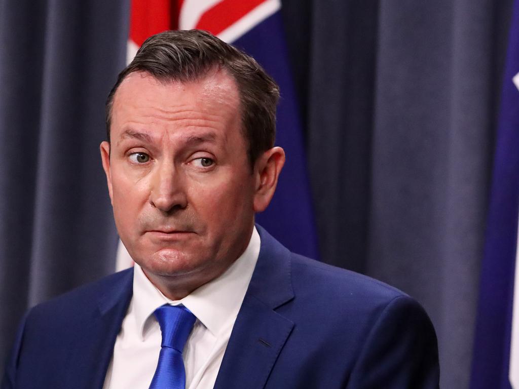 WA Premier Mark McGowan will testify later during the trial. Picture: Colin Murty/The Australian