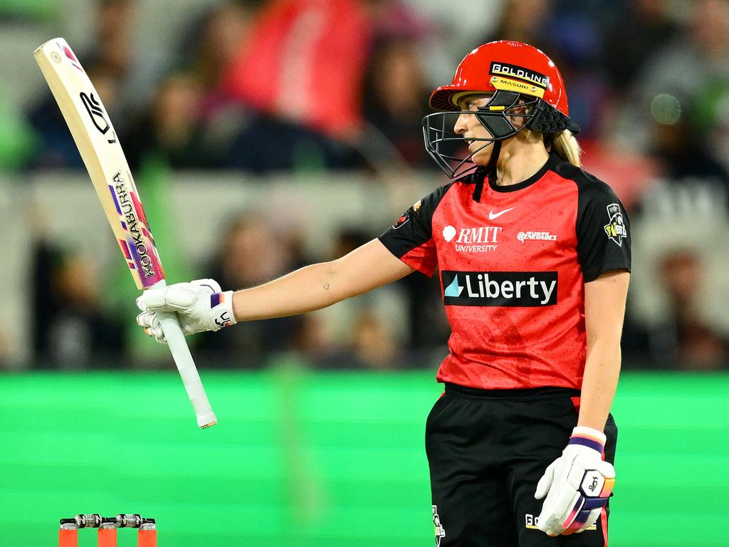 Faltum credits her WBBL season with the Melbourne Renegades as an accelerant to her international desire. Picture: Quinn Rooney/Getty Images