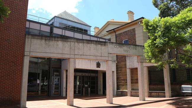 The man did not appear at Campbelltown Local Court, where the matter was adjourned. Picture: Robert Pozo.