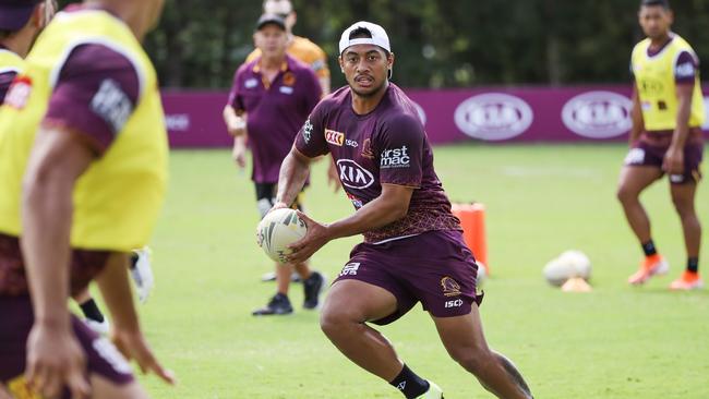 Anthony Milford is the fittest he has been since joining the Broncos in 2015. Photo: AAP Image