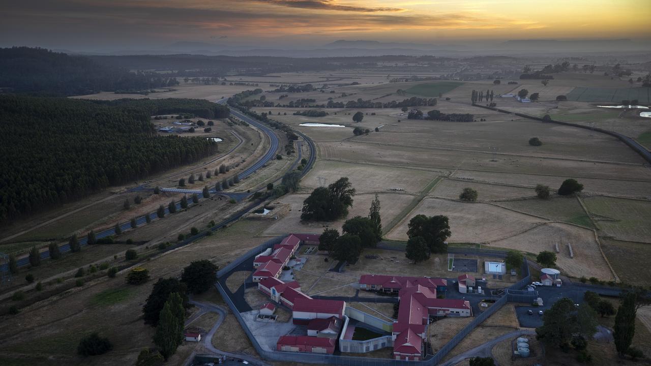 Hot Air Balloon Tasmania during a flight from Deloraine to Hagley, Ashley Youth Detention Centre. PICTURE CHRIS KIDD