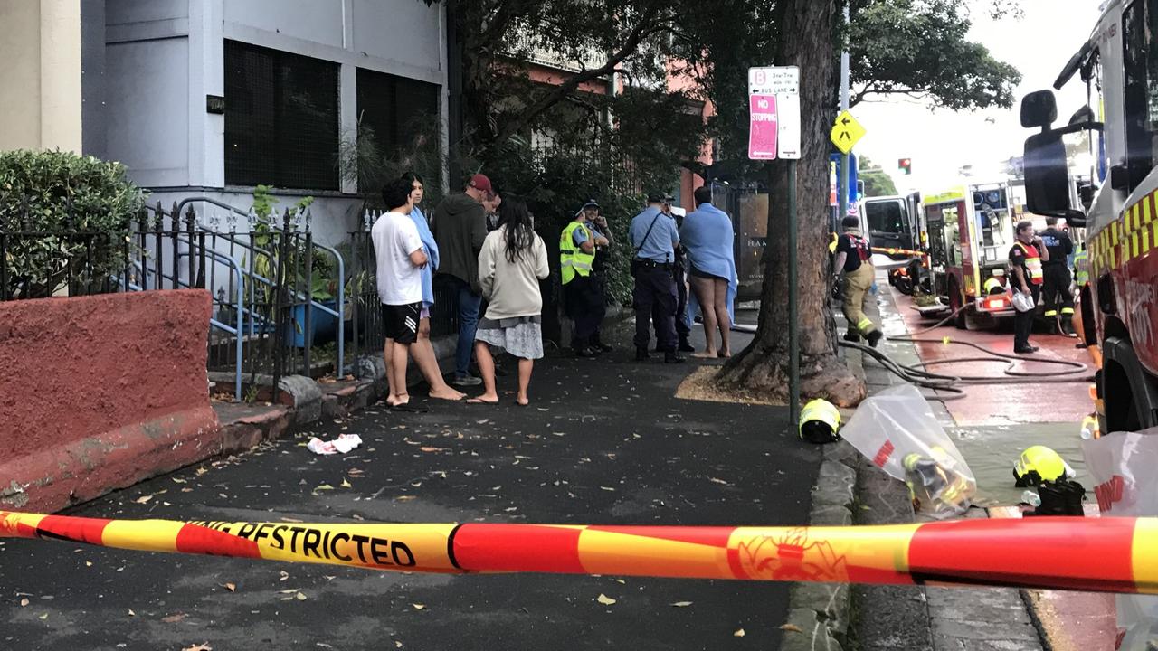 The home was well alight by the time fire crews arrived. Picture: NCA NewsWire/Erin Lyons