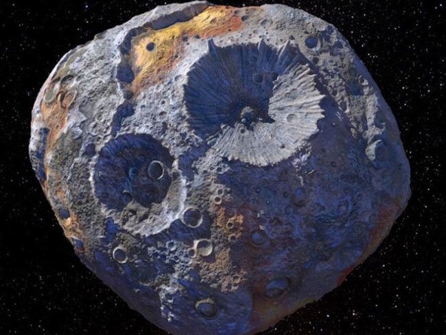 16 Psyche is a heavy metal asteroid NASA plans to explore from 2022. Picture: NASA