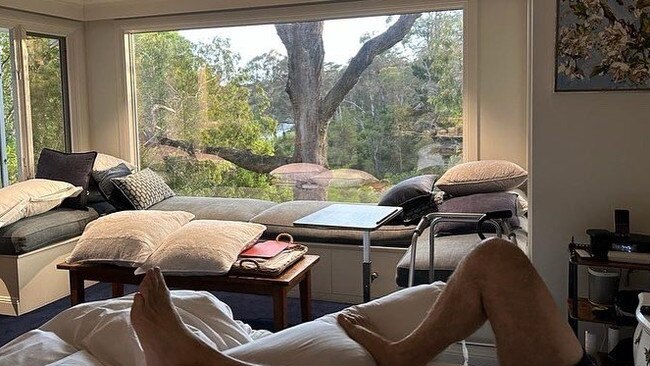 Jimmy Barnes’ Christmas Day view. Picture: Twitter