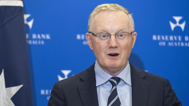 RBA governor Philip Lowe. Picture: Louie Douvis - Pool/Getty Images