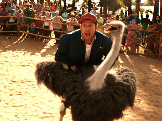 Adam Sandler goes from a bad first date to a bad overseas holiday in <i>Blended</i>.