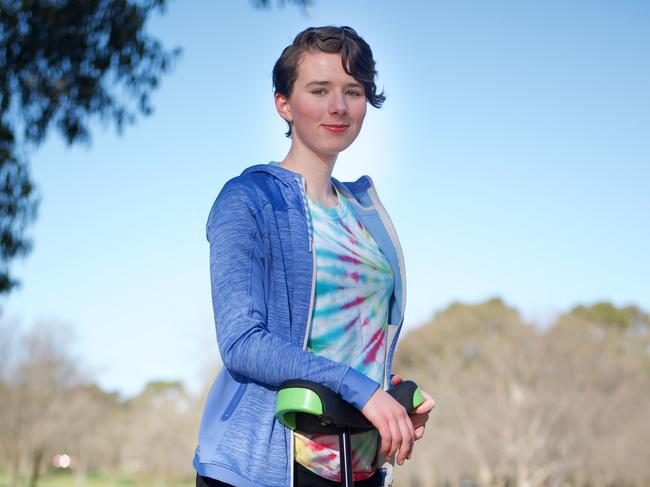 Stephanie Schultz, from Alstonville, is unicycling 120 kilometres over 30 days in September for Starlight Children's Foundation Tour de Kids Challenge. (Credit: Lawrence Monro)