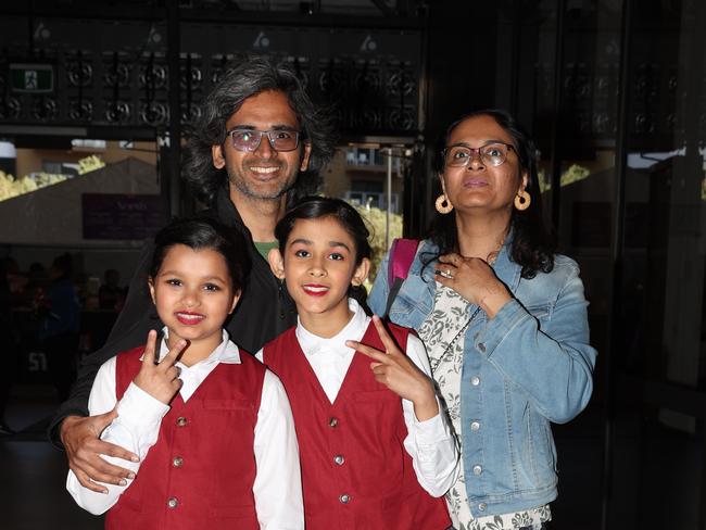 Yash, Aaira, Shanaya and NiharikaPicture: Brendan Beckett