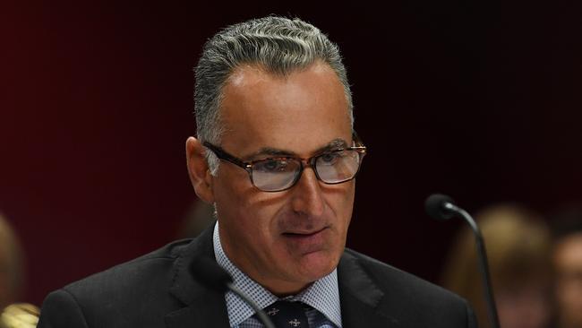 John Sidoti says he is “open and transparent” about his disclosures. Picture: AAP