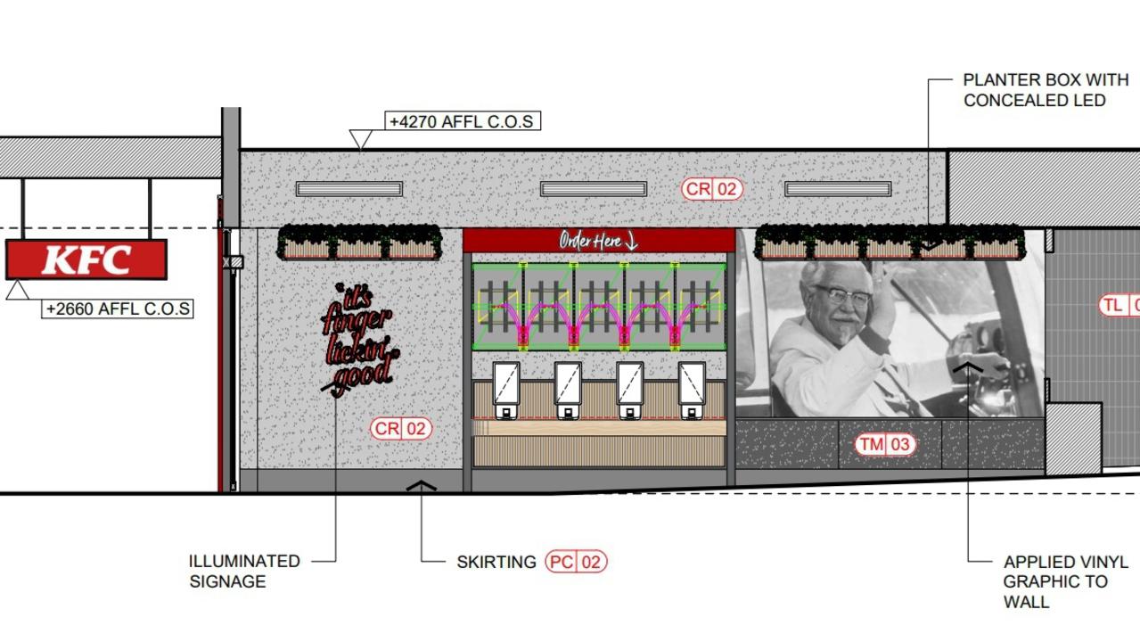 KFC’s Newtown plans. Picture: Supplied
