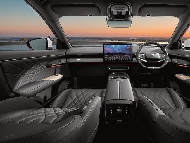 Interior of the DEEPAL 07 SUV launching in Australia later this year. Picture: Supplied