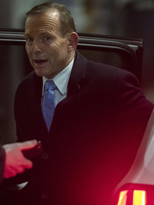 Former Australian prime minister Tony Abbott. Picture: (AAP Image/Daniel Pockett)