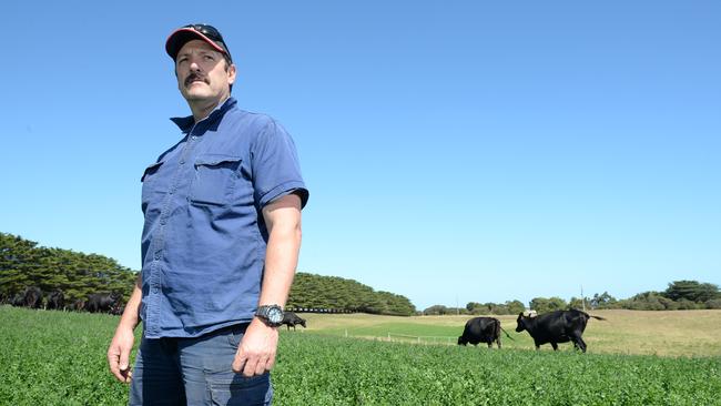 Victorian Farmers Federation peninsula branch president Eddie Matt has praised a council initiative to ‘drought proof’ the peninsula as bold. Picture: Jason Sammon