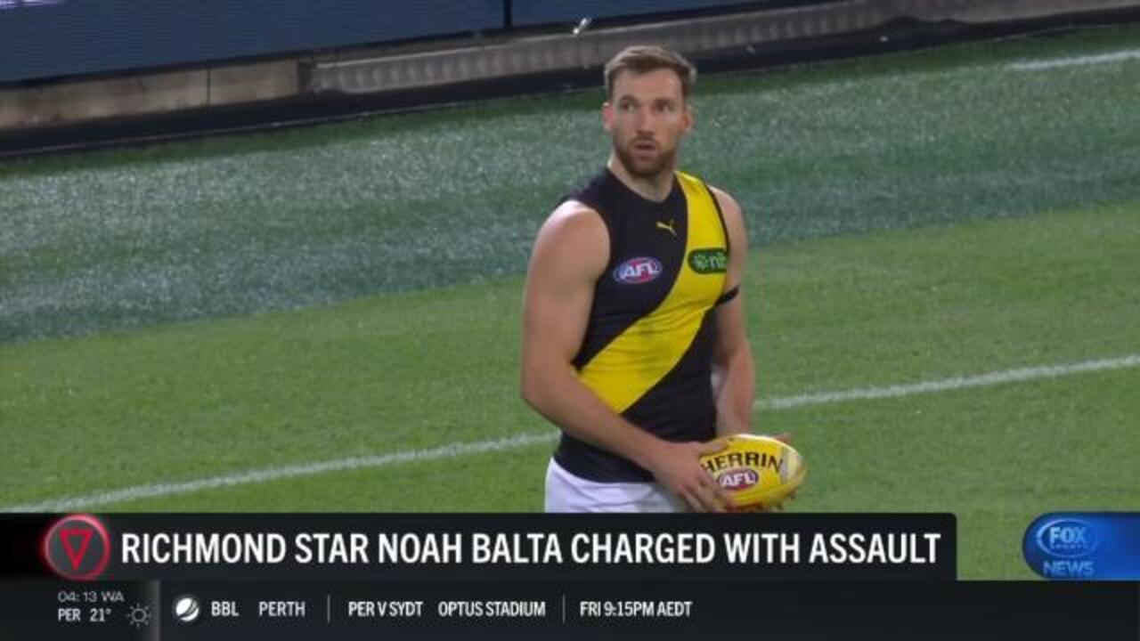 Noah Balta charged with assault