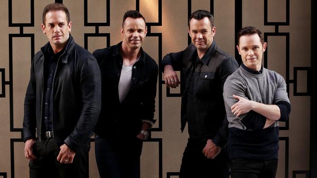 Human Nature pictured at The Darling hotel in Sydney on Thursday. The boys are about to release a new album and tour to celebrate 25yrs of Human Nature