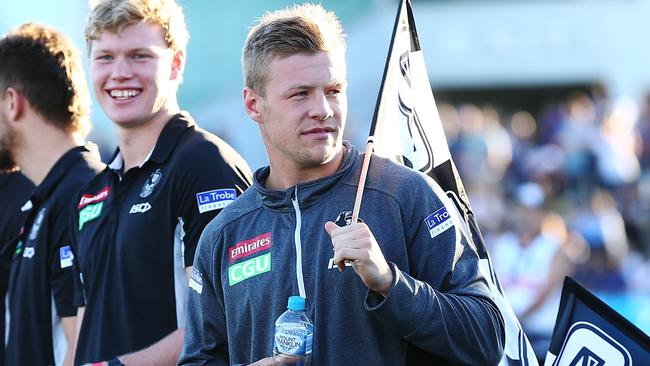 Jordan de Goey has been suspended by Collingwood.