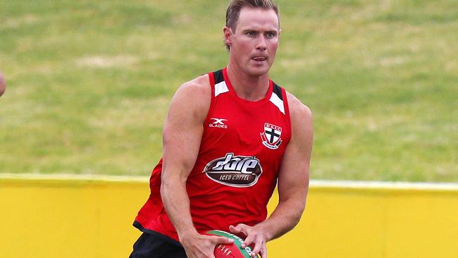 Remember this guy? David Armitage at St Kilda training. Picture: Michael Klein