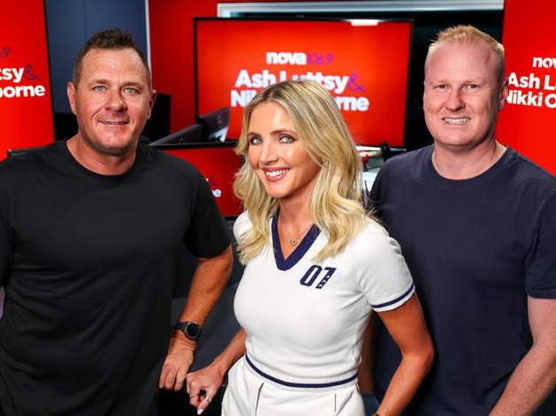 Brisbane-born comedian Nikki Osborne recently became a new co-host alongside Ash Bradnam and David "Luttsy" Lutteral on Nova 106.9's breakfast show. Photo: Nova 106.9.