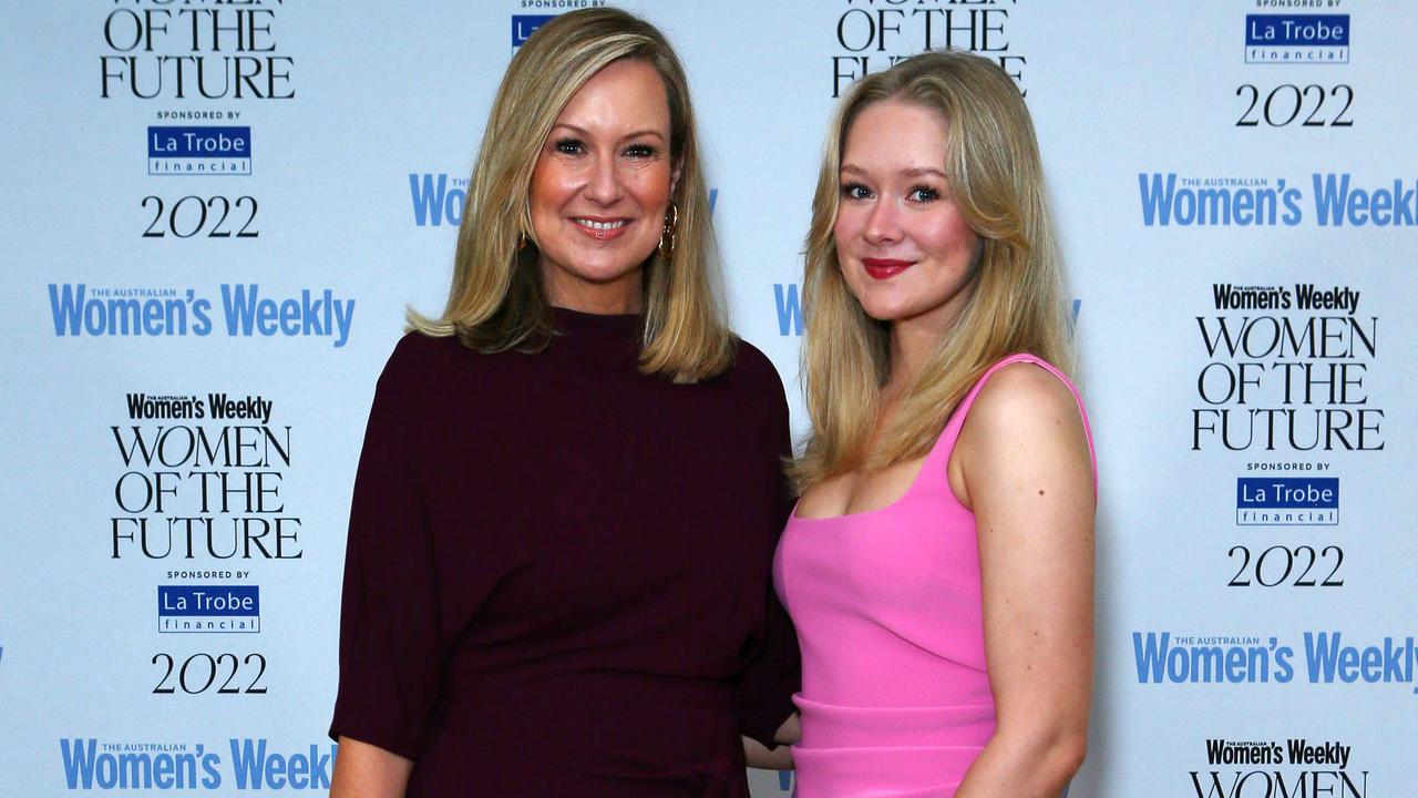 Melissa Doyle brought along her daughter Talia to the Women of the Future event.