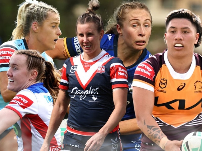 Five teams are vying for four spots in the NRLW.