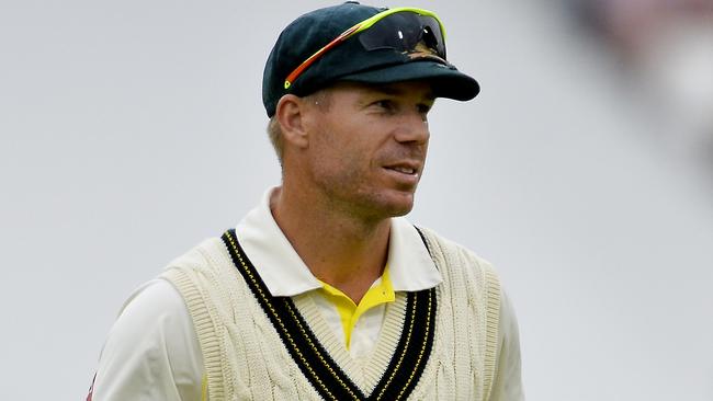 David Warner during the Cape Town Test in 2013. Picture: Getty Images