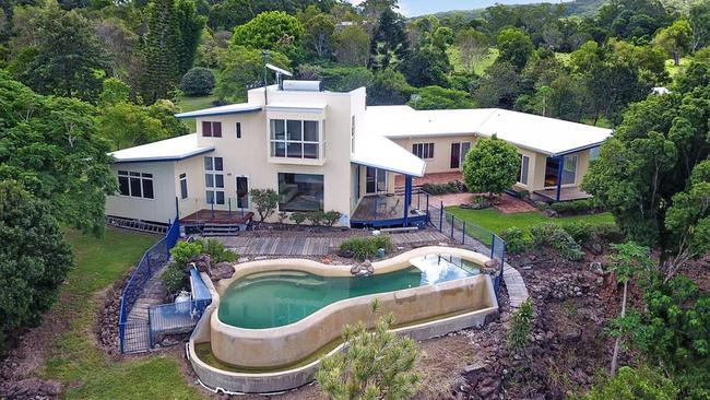 This five-bedroom house at 549 Tablelands Rd, Cooran, sold earlier this year for $965,000.