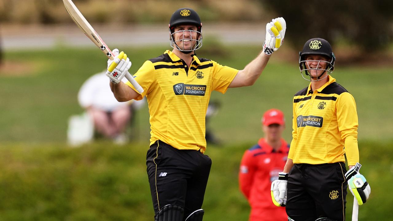 Mitchell Marsh and Josh Philippe both scored centuries to power Western Australia to a massive total in the Marsh Cup. Photo: Getty Images