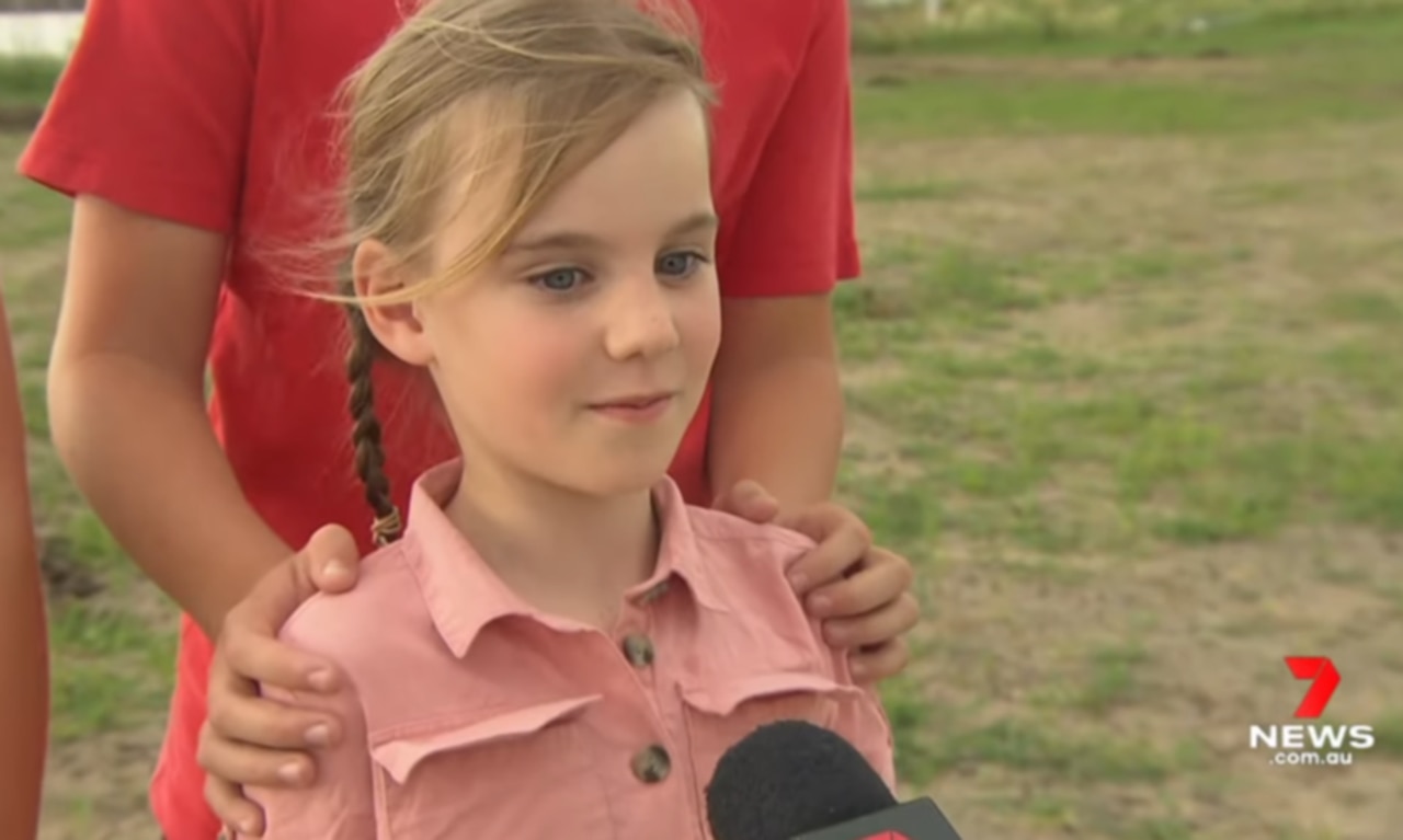 Ruby McLellan is now a proud home owner. Picture: 7News