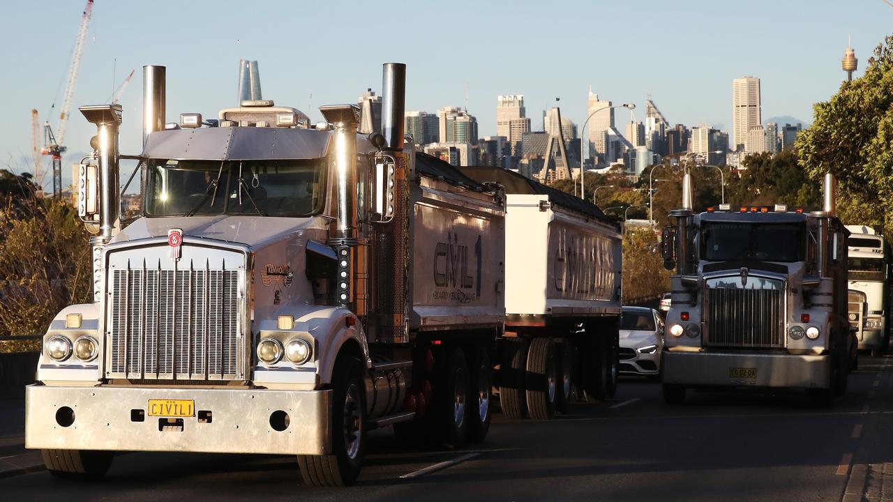 Covid-19 NSW: Truckies Block Anzac And Sydney Harbour Bridge In Protest ...