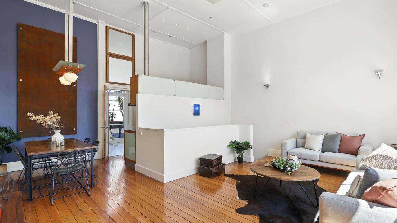 Heritage meets modern in this Hawthorn tram depot apartment.