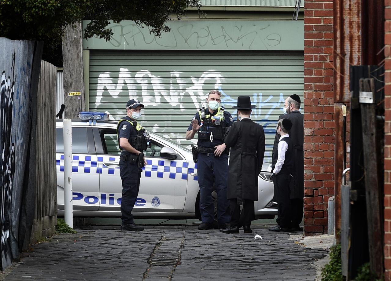 Covid-19: Police Surround Melbourne Synagogue After Reports Of Lockdown ...