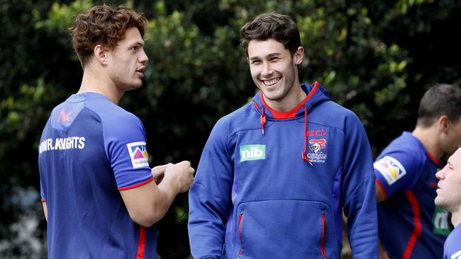 Meaney lost his Knights spot to Kalyn Ponga. Photo: AAP Image/Darren Pateman