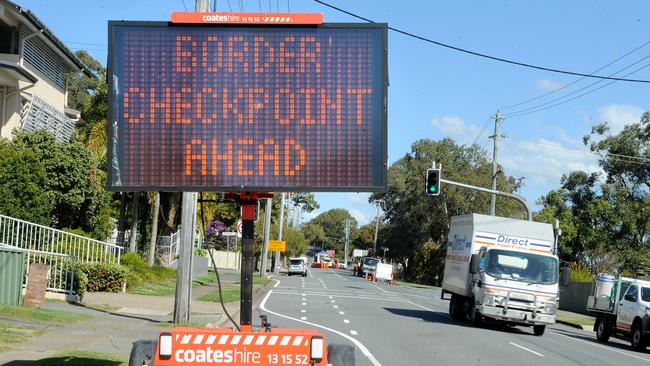 Travellers will need to fork out for the test if they want to cross the Queensland border once it reopens to road travellers from December 17. Picture: NCA NewsWire / John Gass