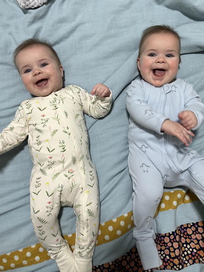 Charlotte and Isabella, Norwood, January 9. Picture: Supplied