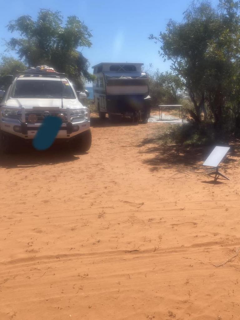 Users are taking the panels far into the outback to stay connected. Picture: Facebook