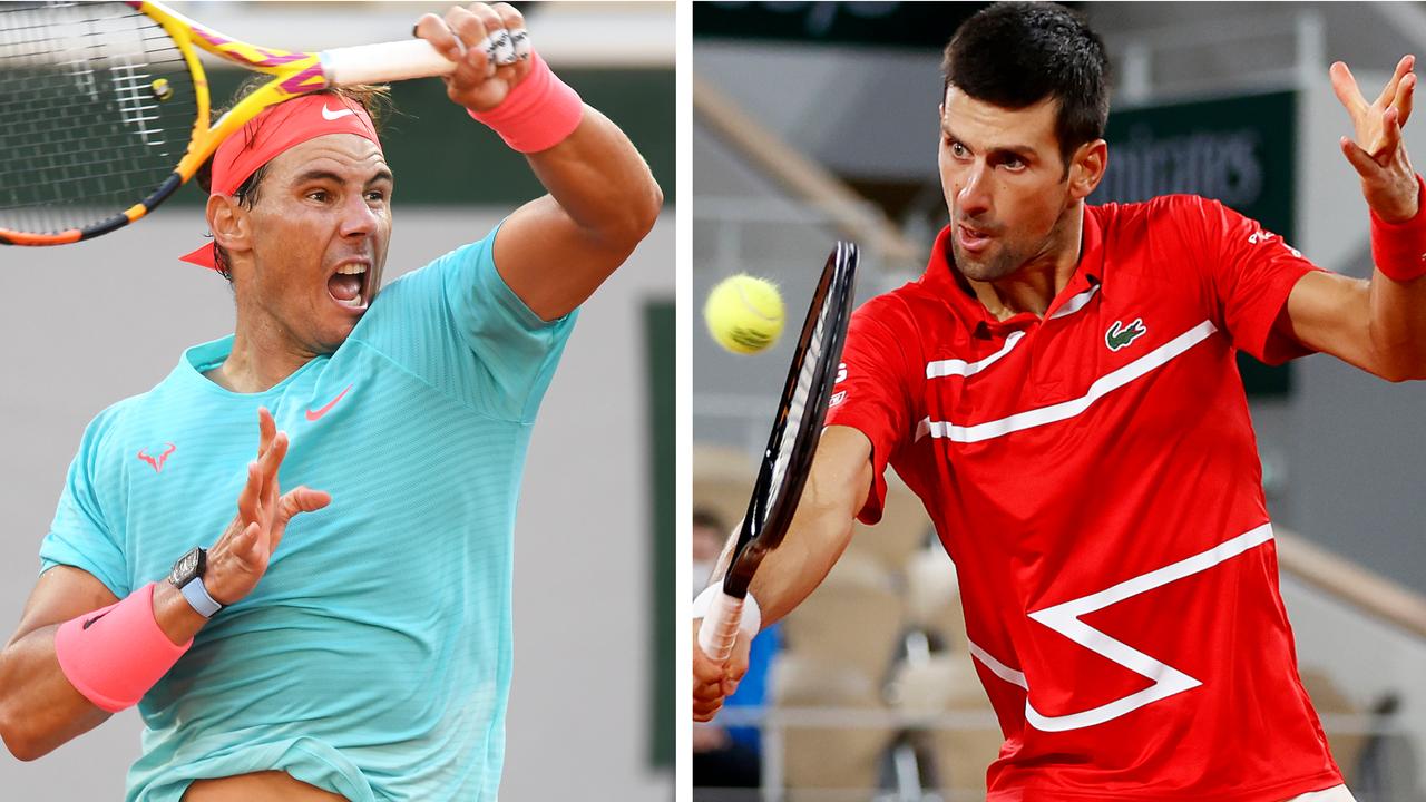Rafael Nadal and Novak Djokovic will face off in the French Open final.